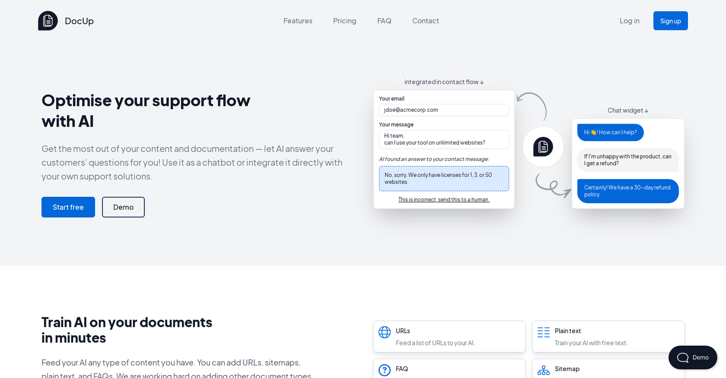 DocUp screenshot