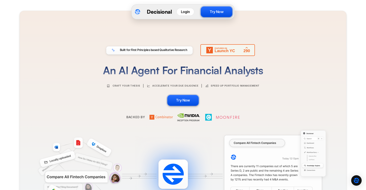 Decisional AI screenshot