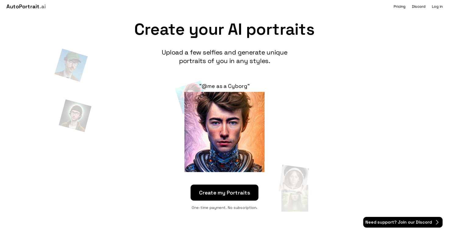AutoPortrait.ai screenshot