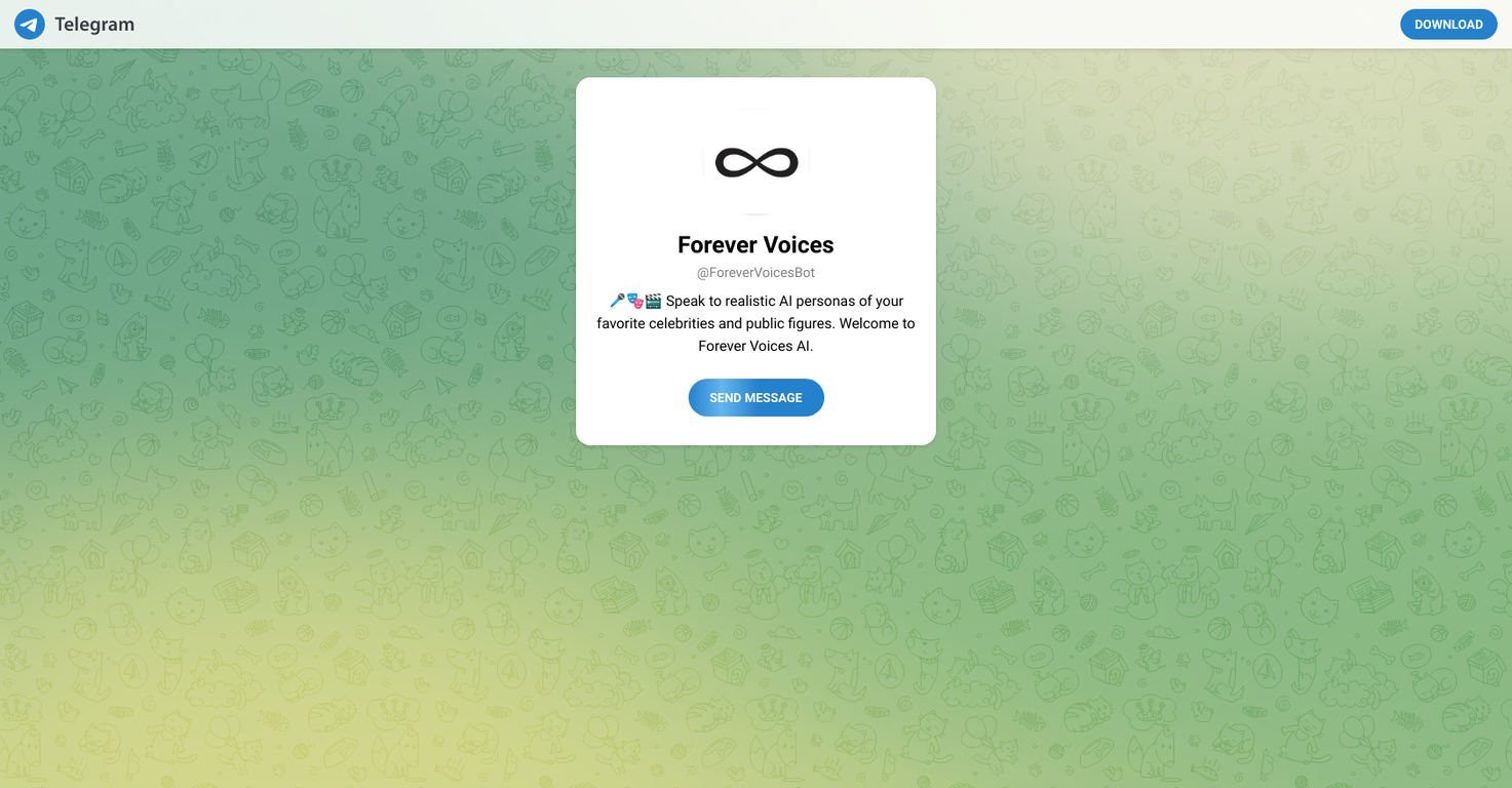 Forever Voices screenshot