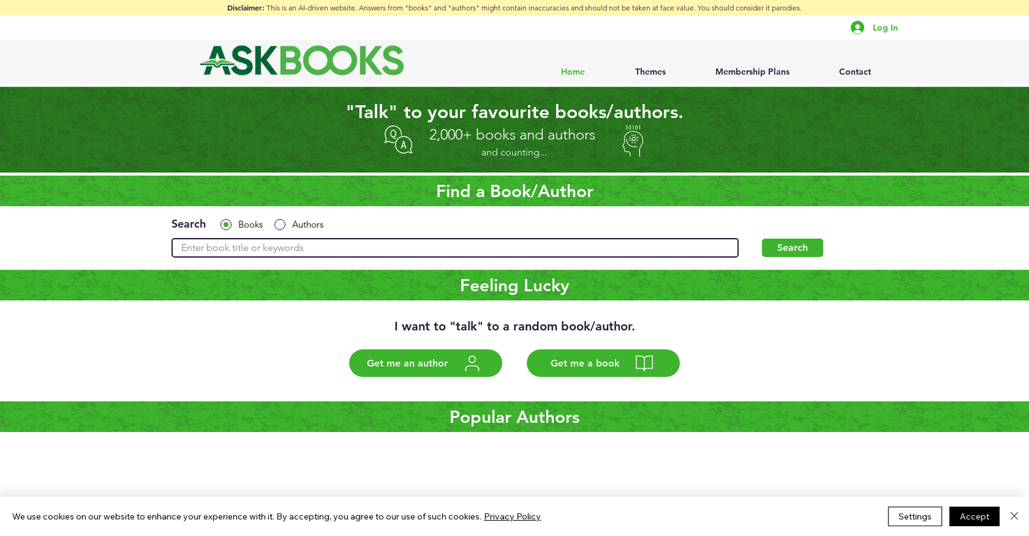 AskBooks screenshot