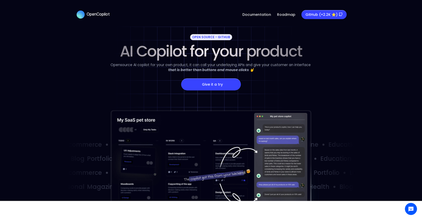 OpenCopilot screenshot