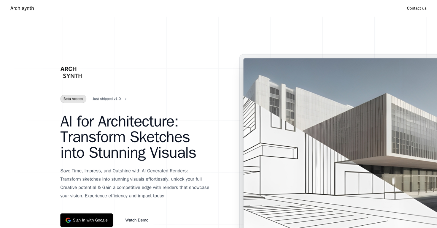 Archsynth screenshot