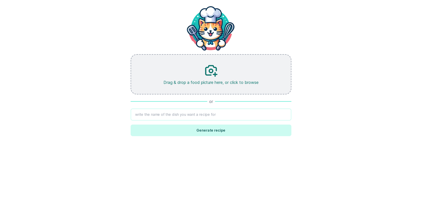 Chef Kitty AI screenshot