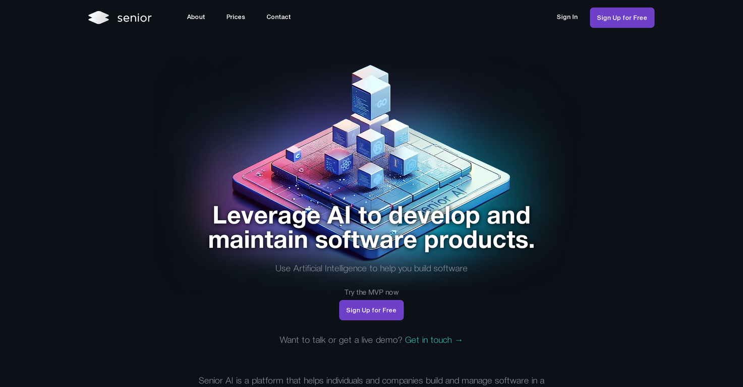 Senior AI screenshot