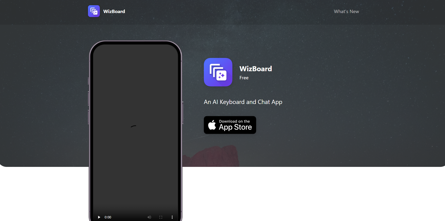 WizBoard screenshot