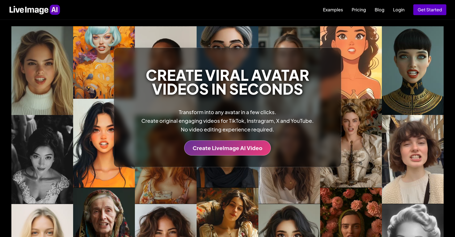 LiveImage AI Avatar screenshot