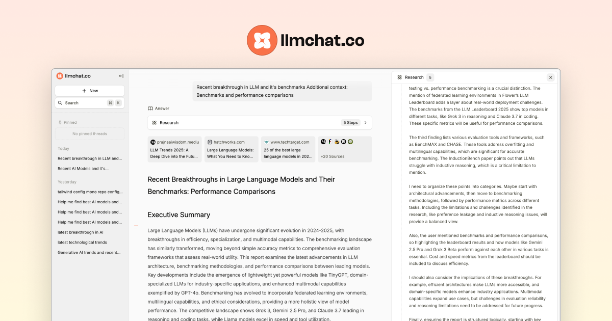 LLMChat screenshot