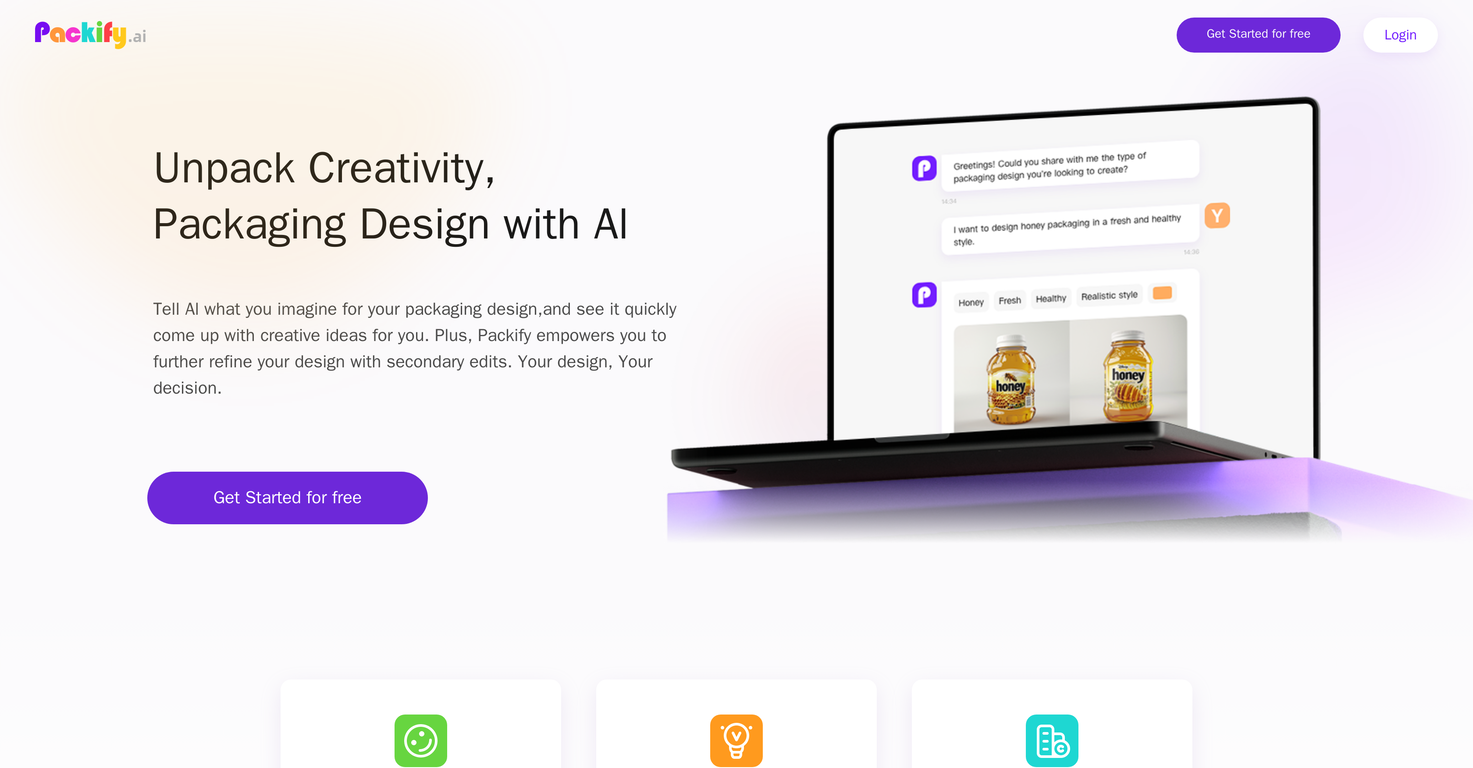 Packify.ai screenshot