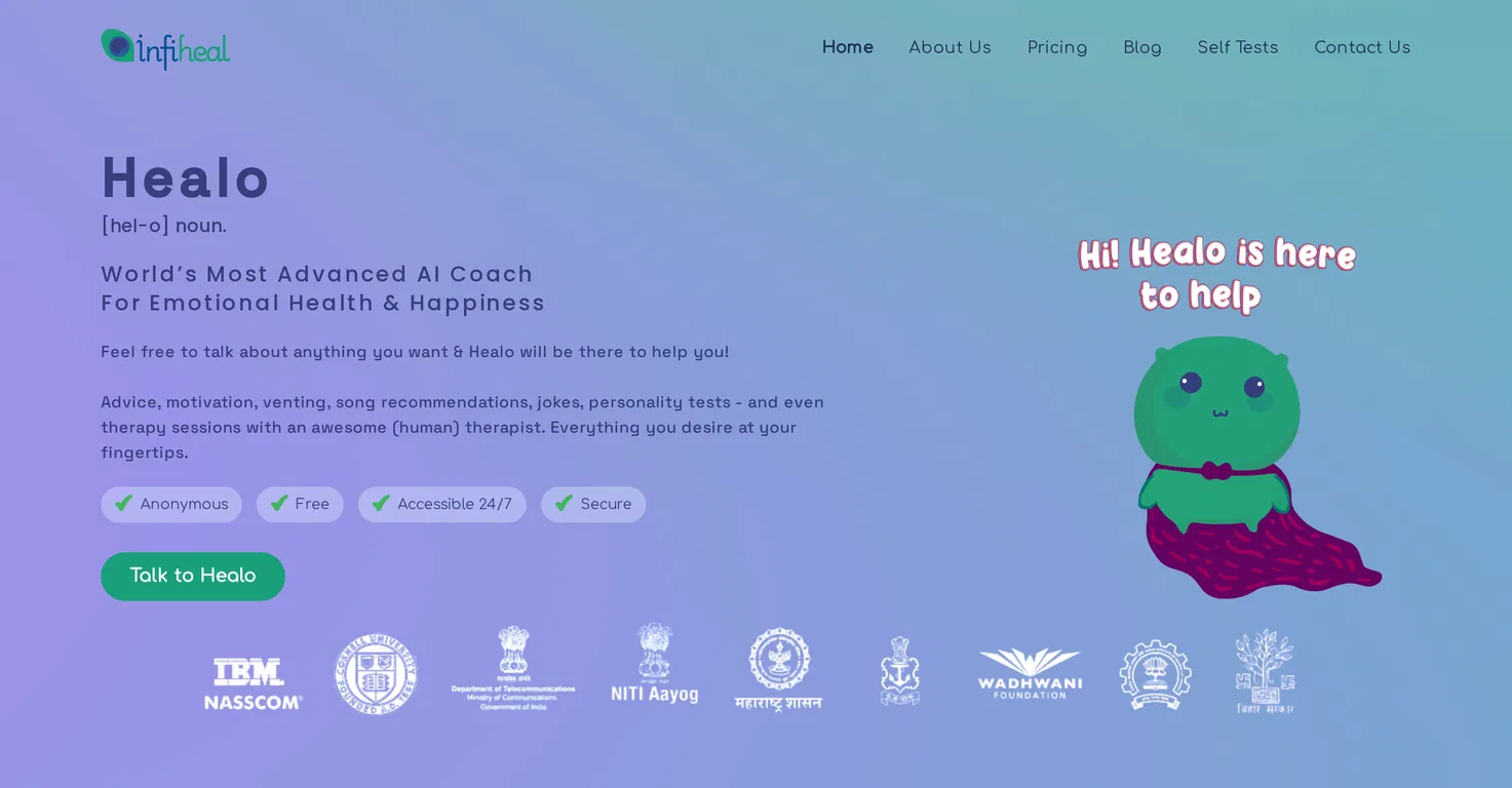 InfiHeal screenshot