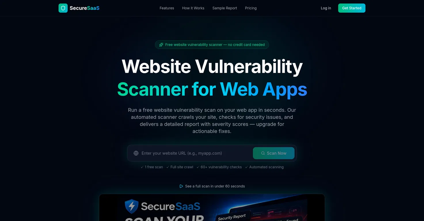 SecureSaaS screenshot