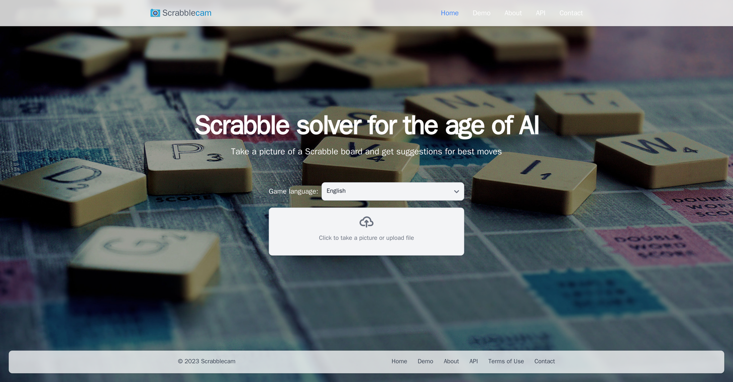 Scrabblecam screenshot