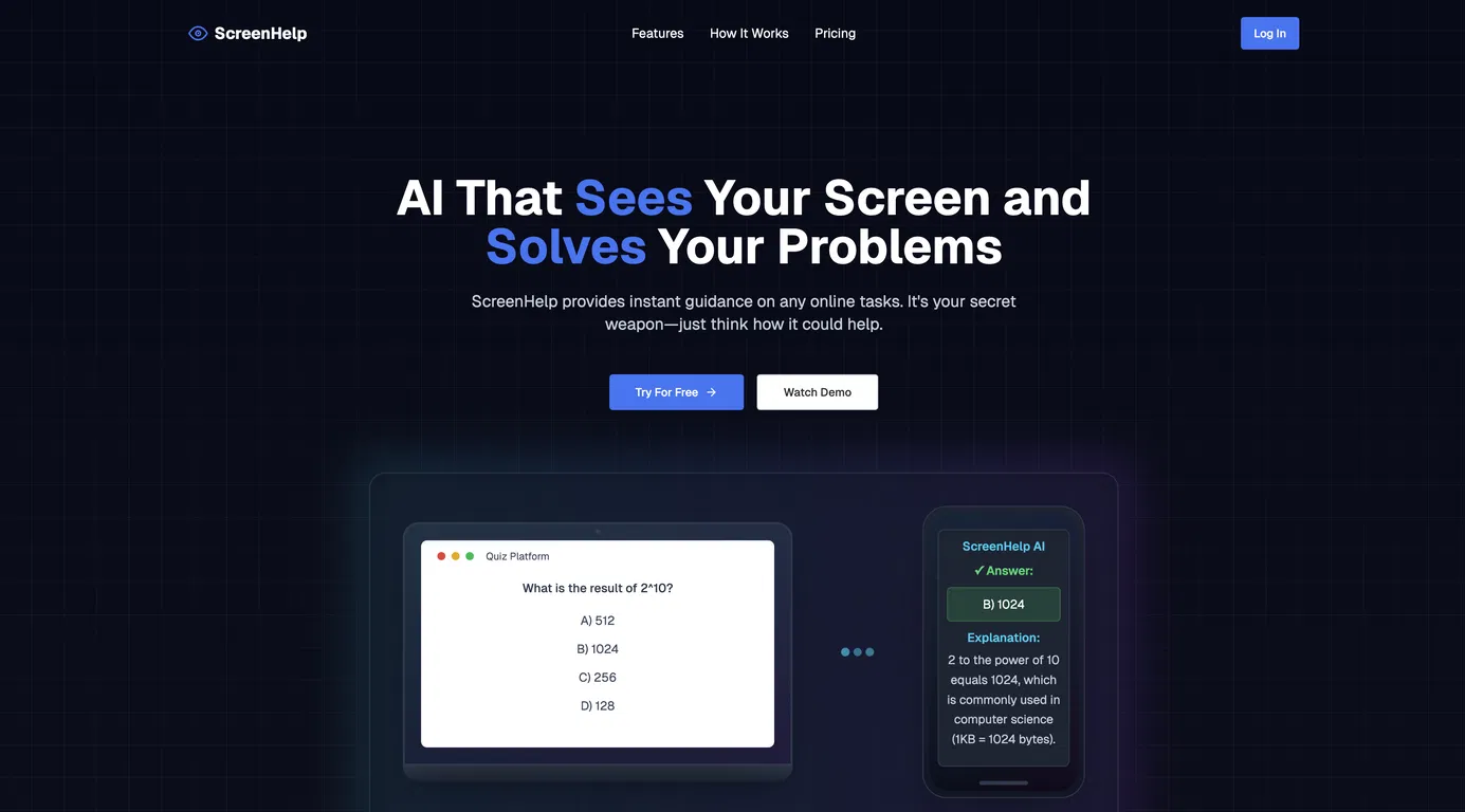 ScreenHelp screenshot