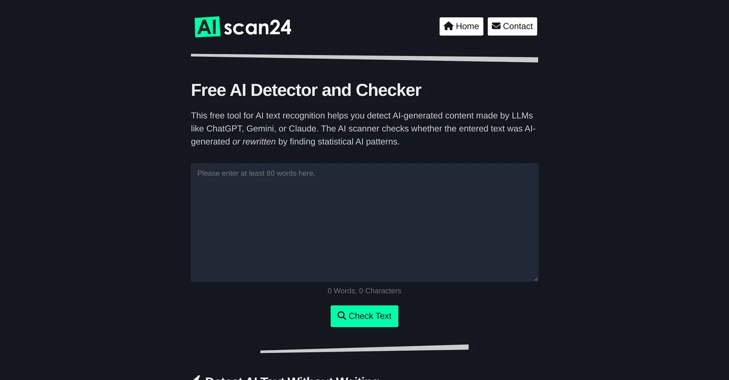 AIScan24 screenshot