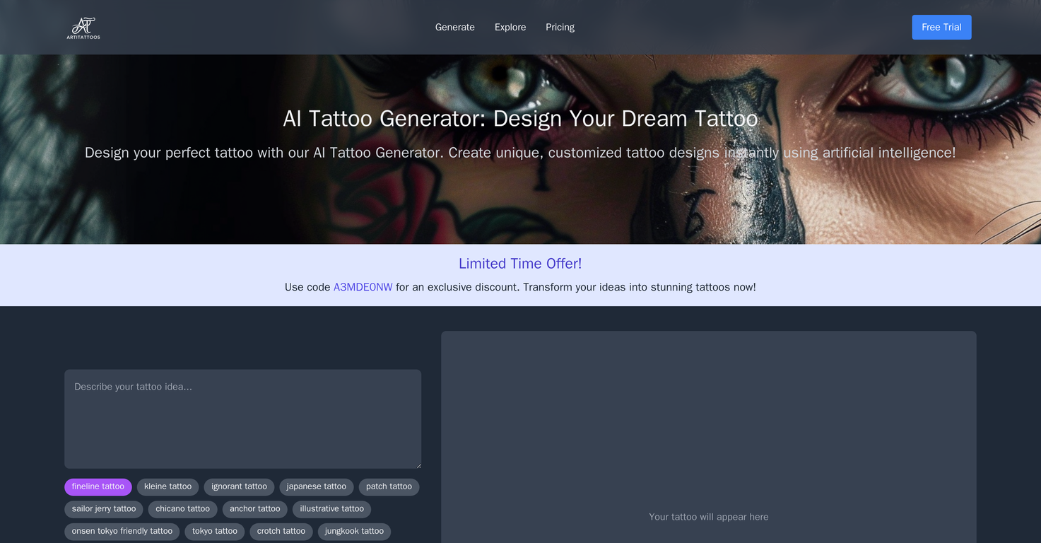 ArtiTattoos screenshot