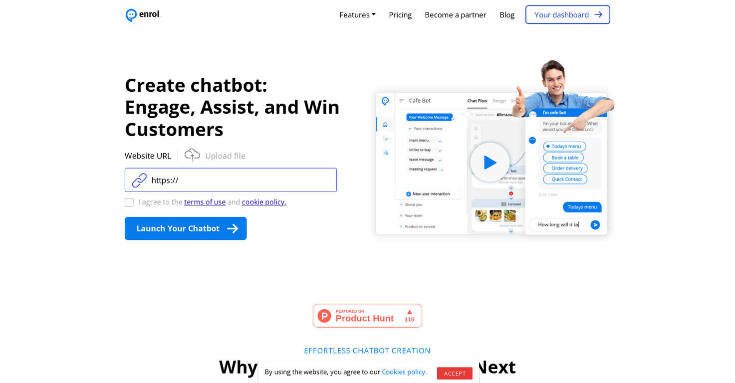Enrol Chat screenshot