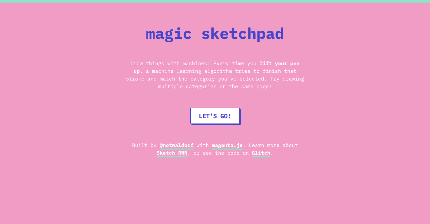 Magic Sketchpad screenshot