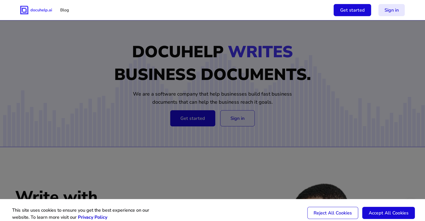 DocuHelp screenshot