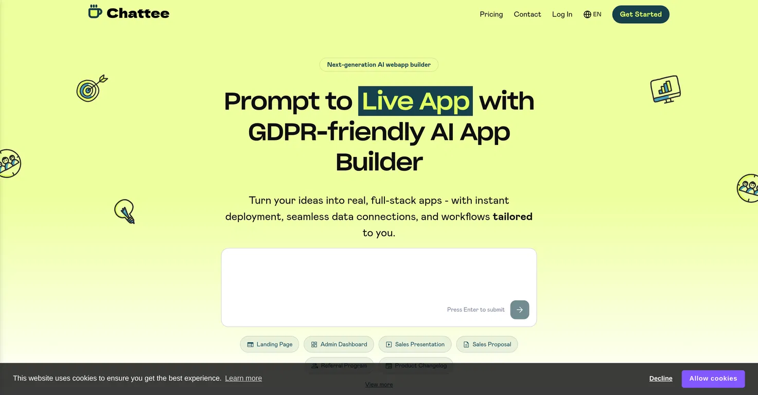 Chattee screenshot