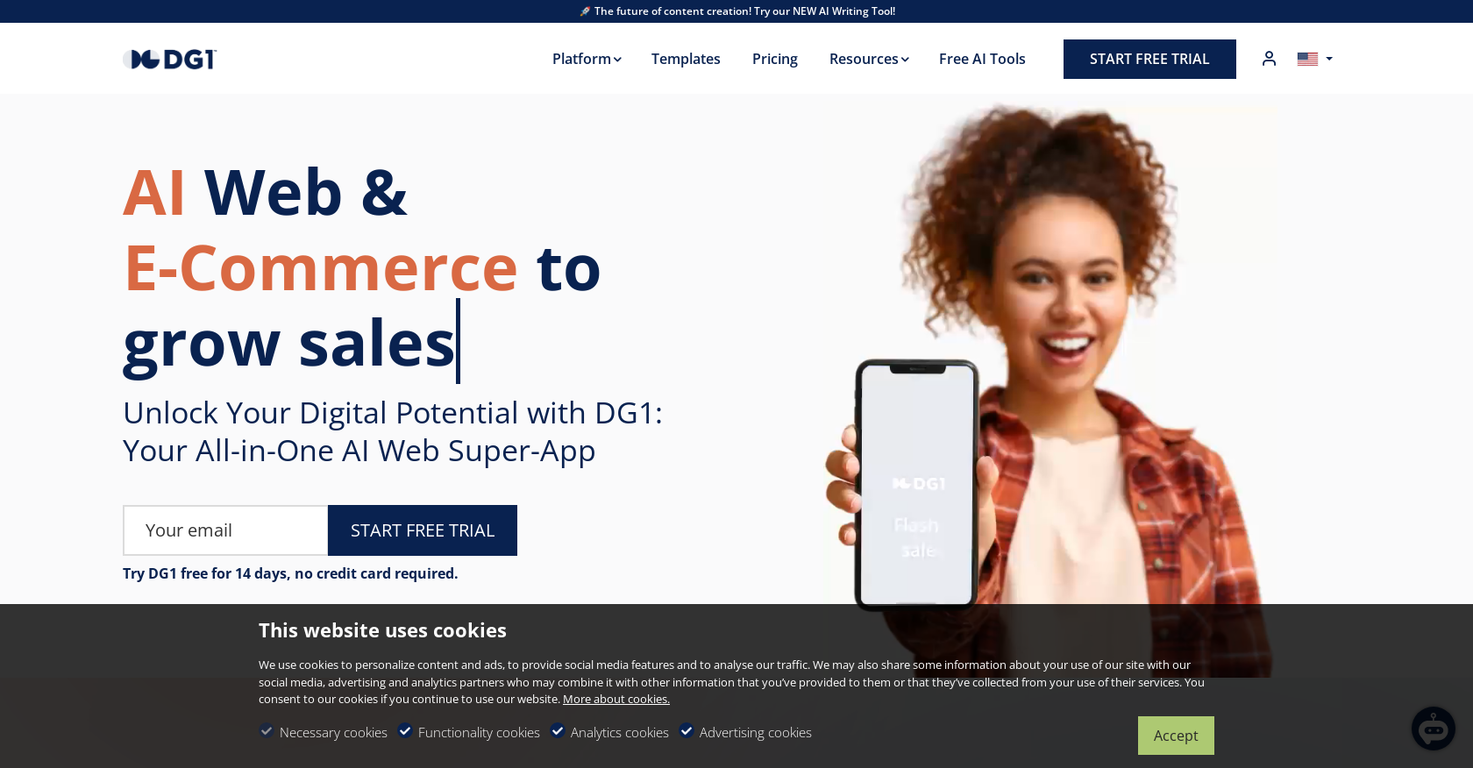 DG1.com screenshot