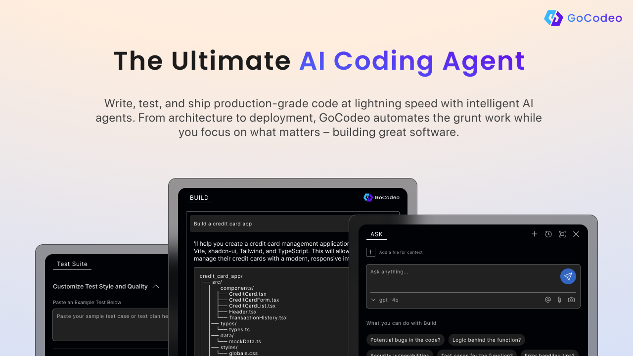 GoCodeo screenshot
