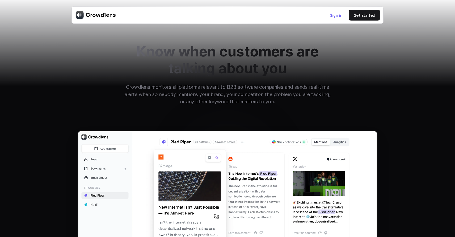 Crowdlens screenshot