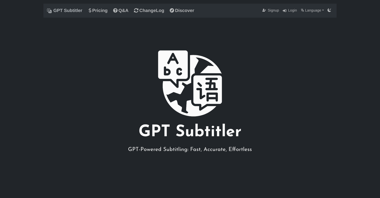 GPT Subtitler screenshot