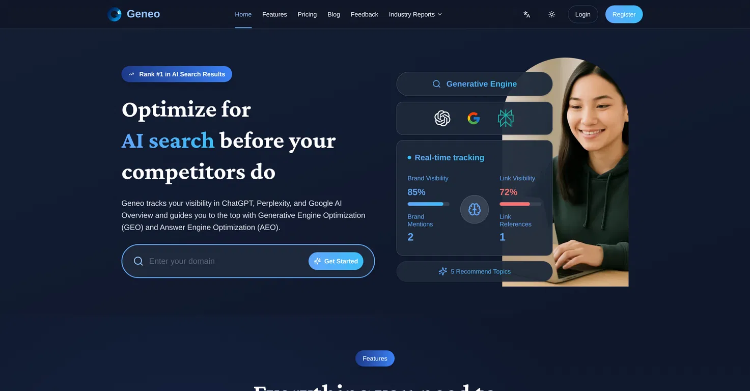 Geneo screenshot
