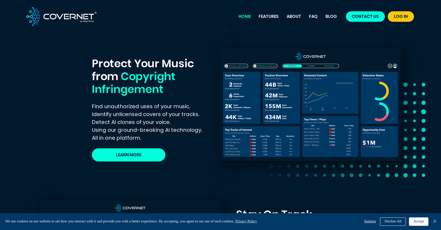 CoverNet screenshot