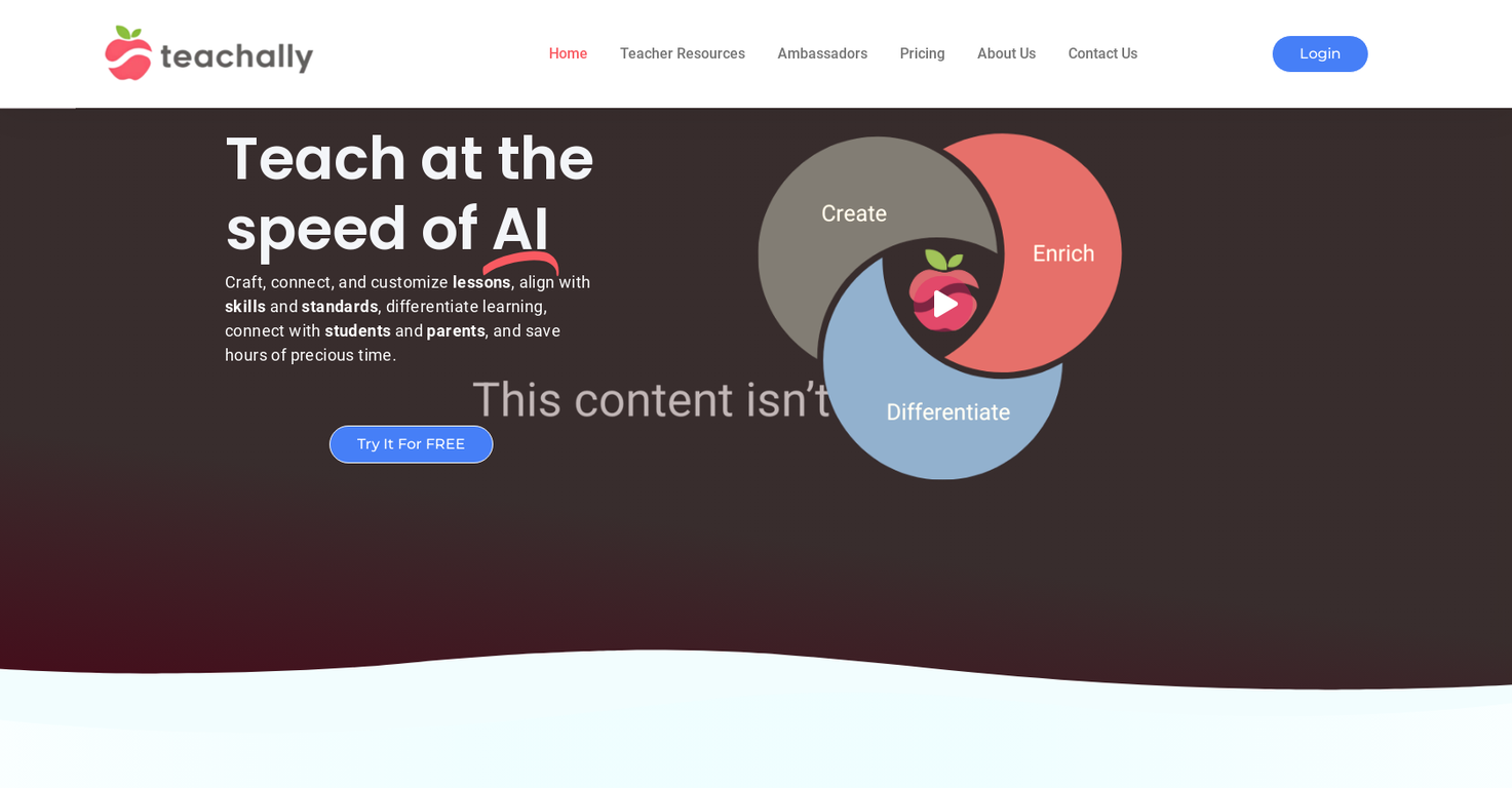 Teachally screenshot