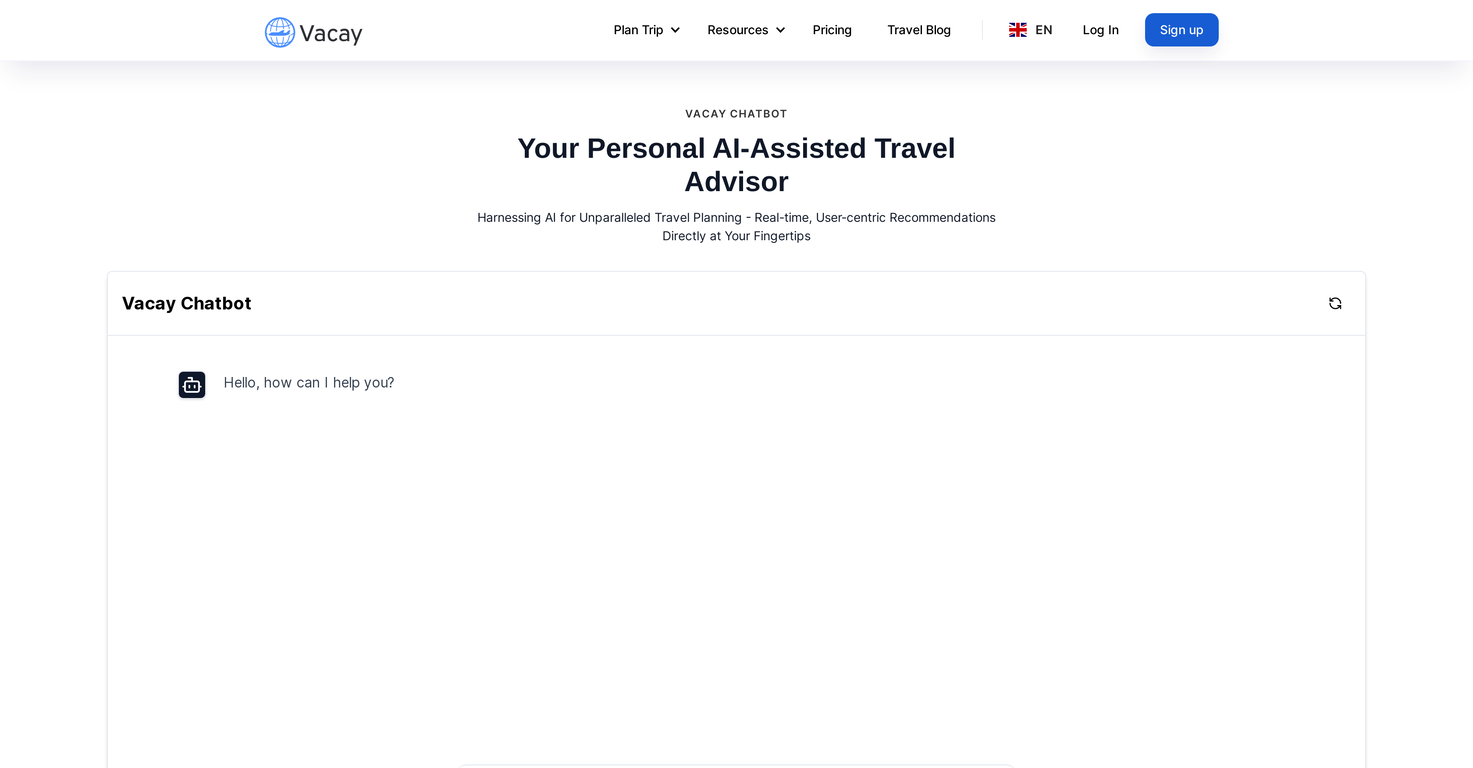 Vacay screenshot