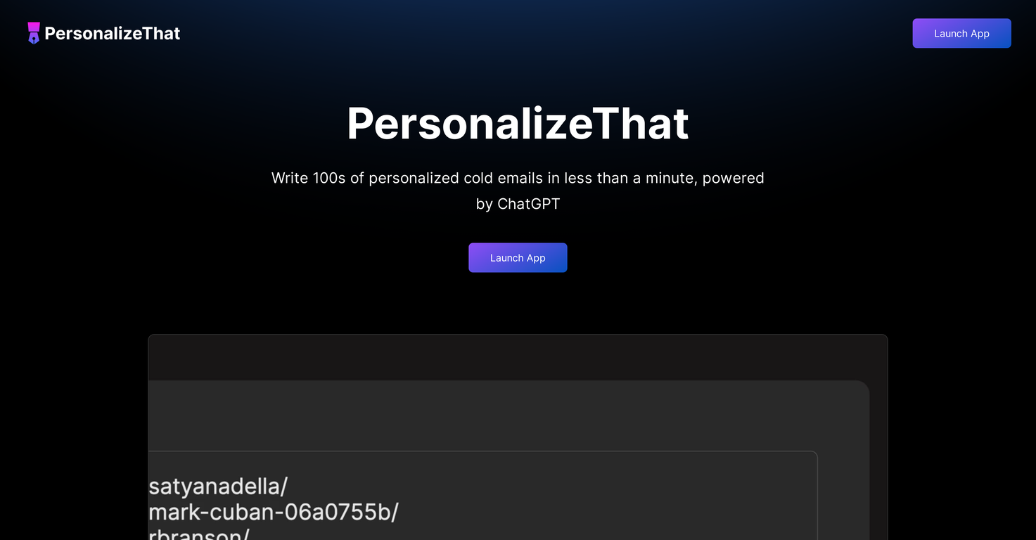 SalesGPT.xyz screenshot