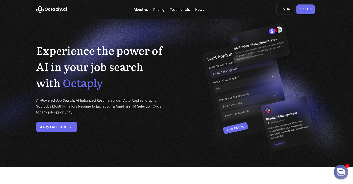 Octaply.ai screenshot