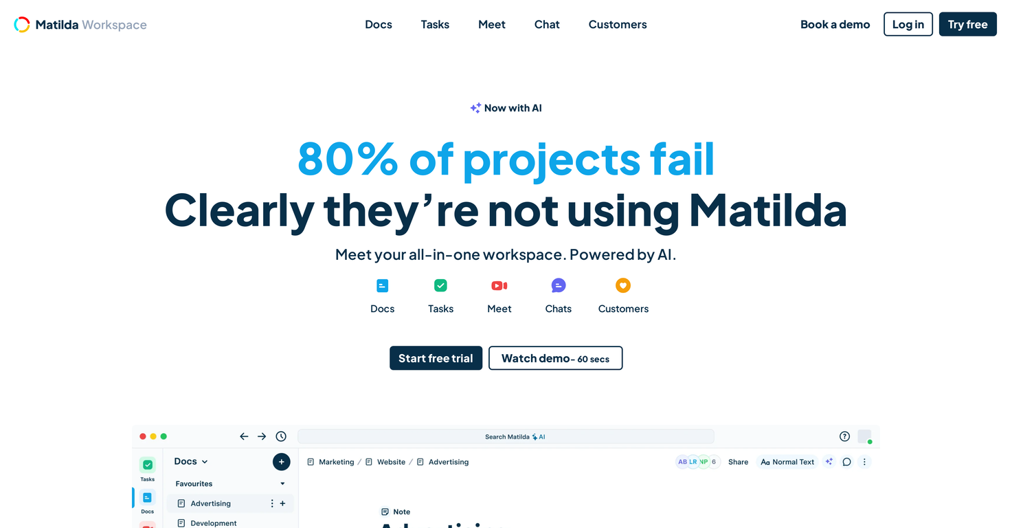 Matilda screenshot