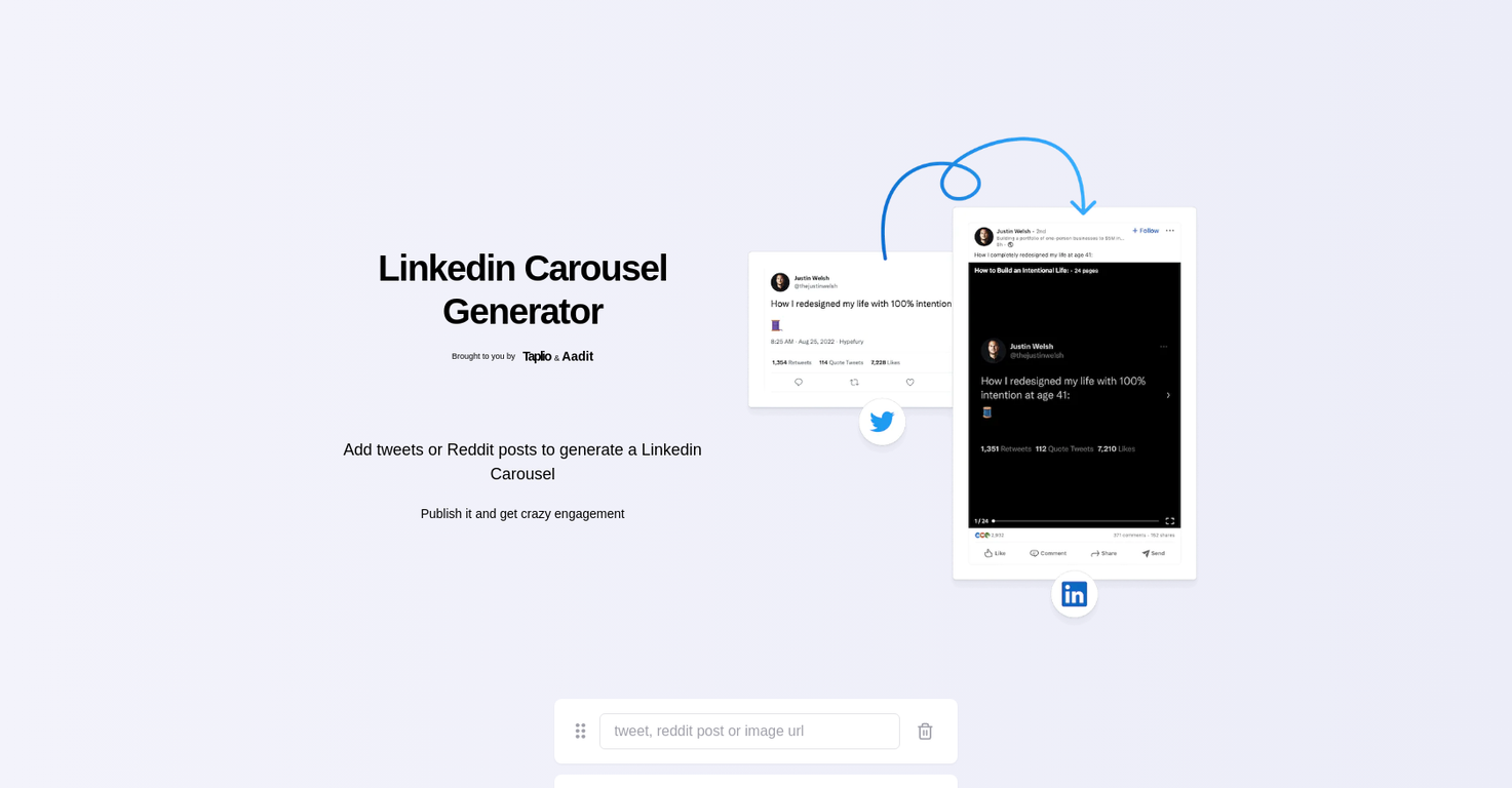 Carousel screenshot