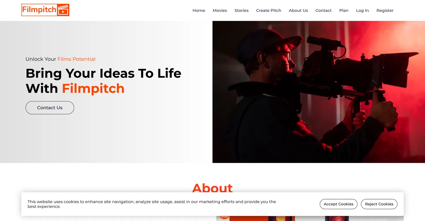 Filmpitch screenshot