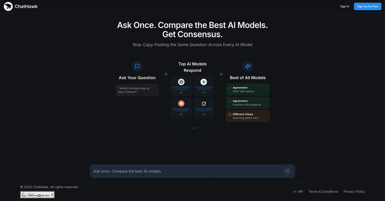 ChatHawk screenshot