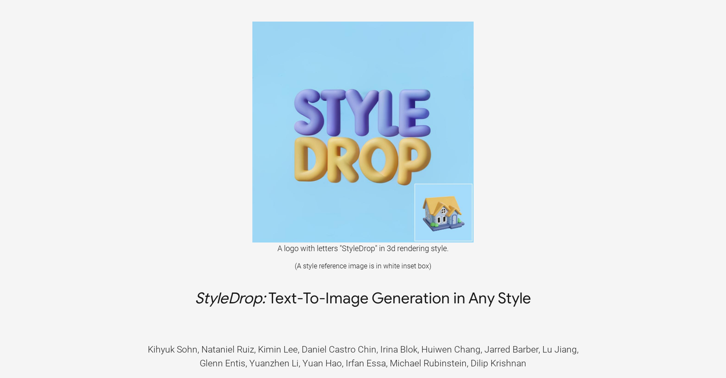 Styledrop screenshot