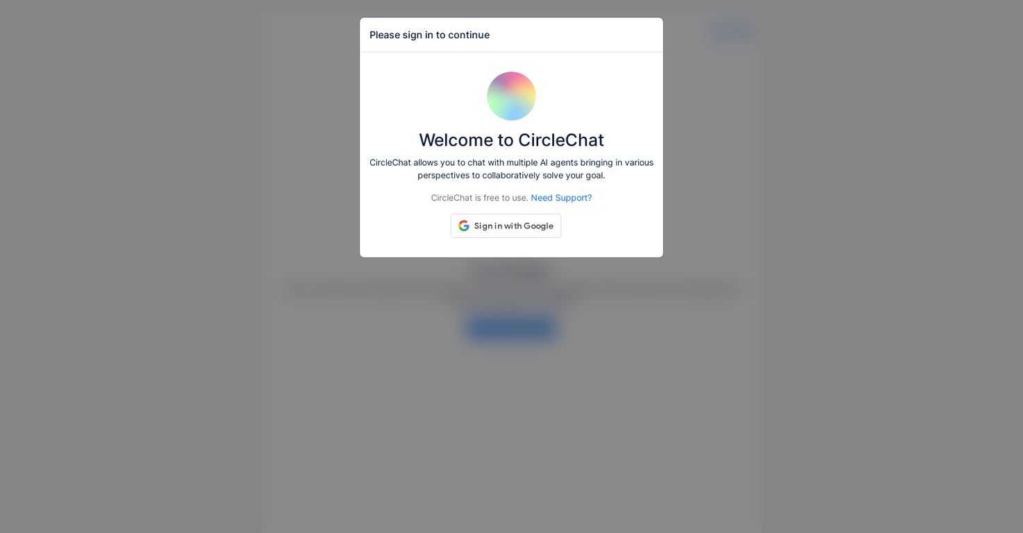Circle Chat screenshot