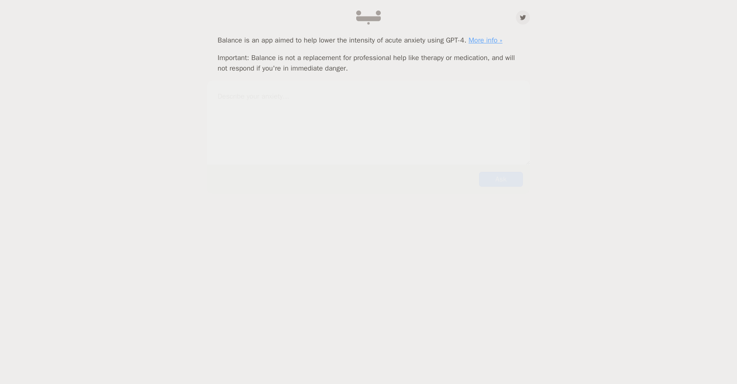 Balance screenshot
