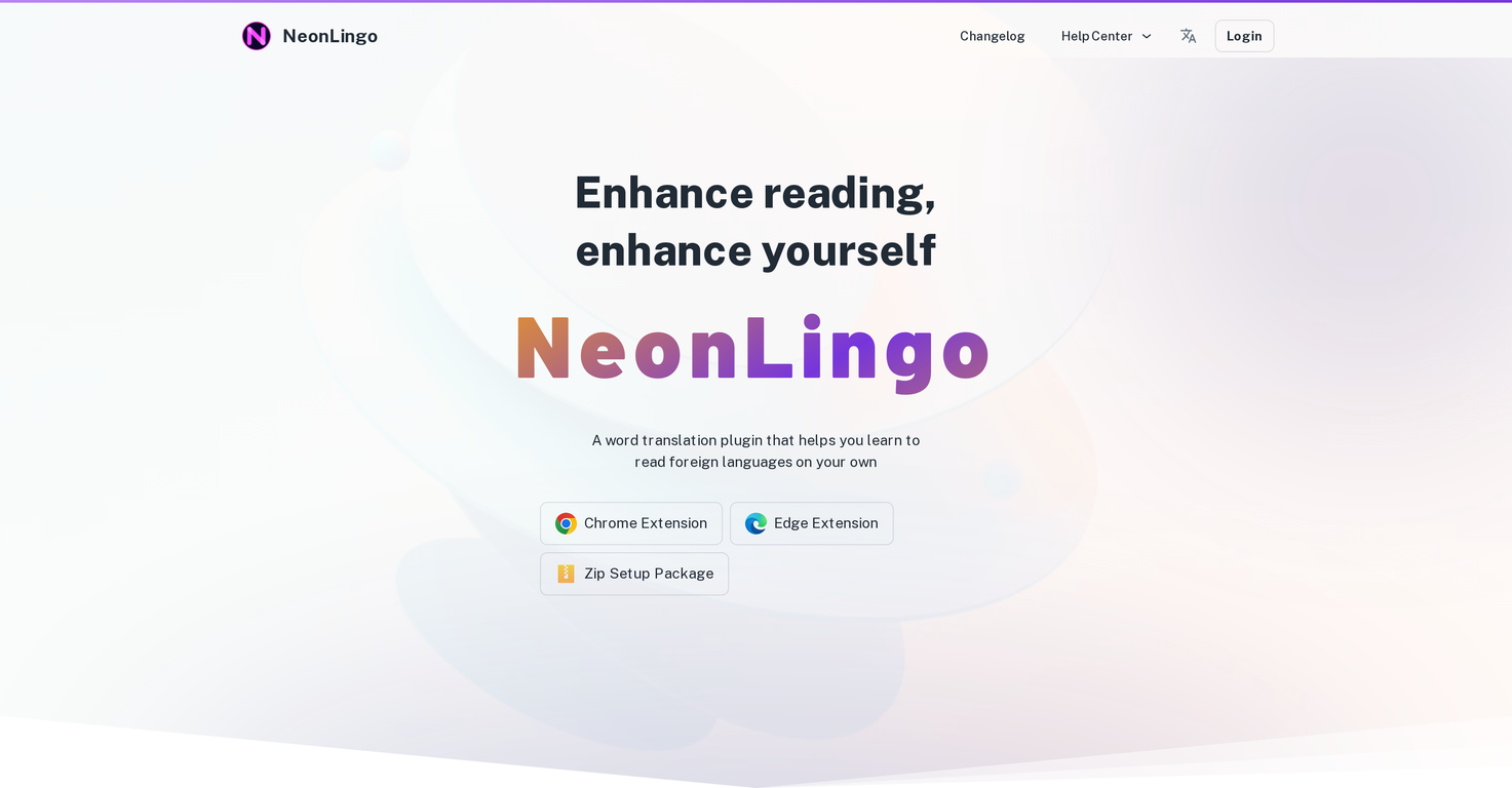 NeonLingo screenshot
