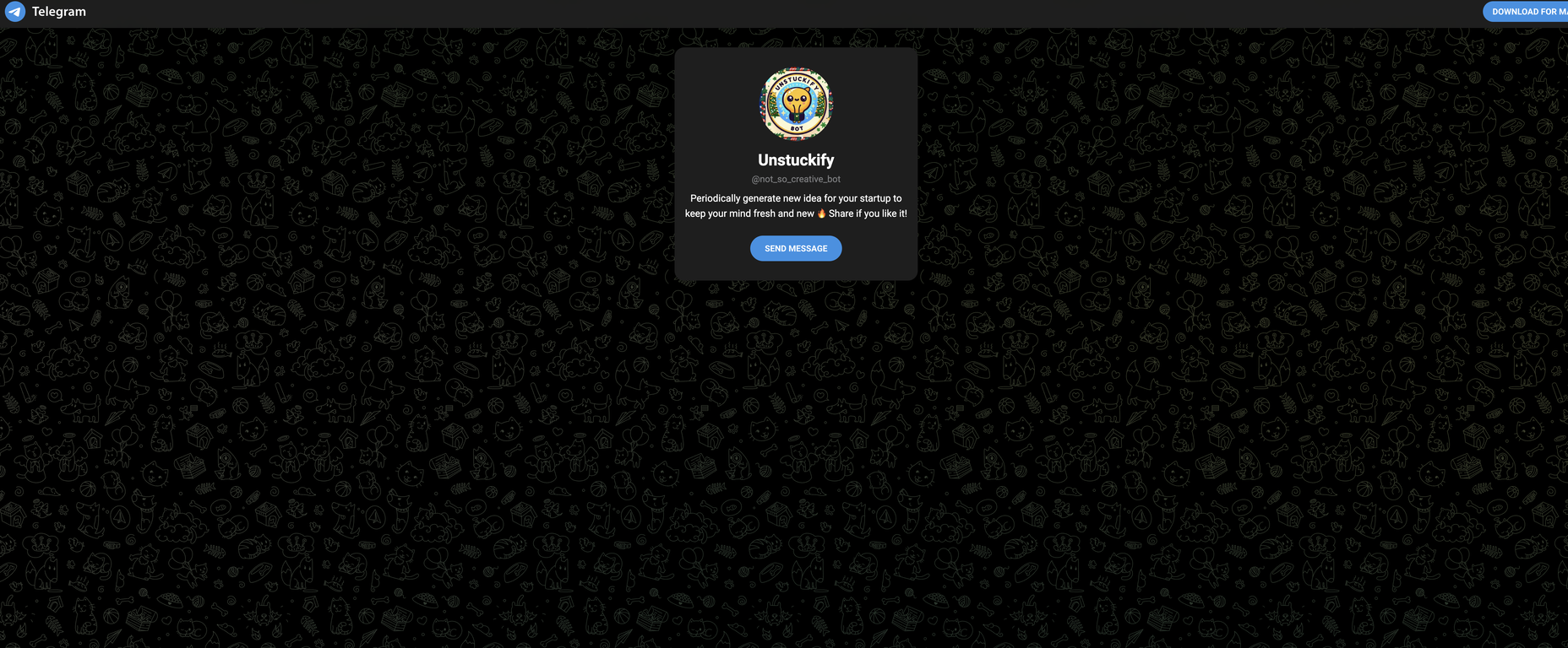 Unstuckify screenshot