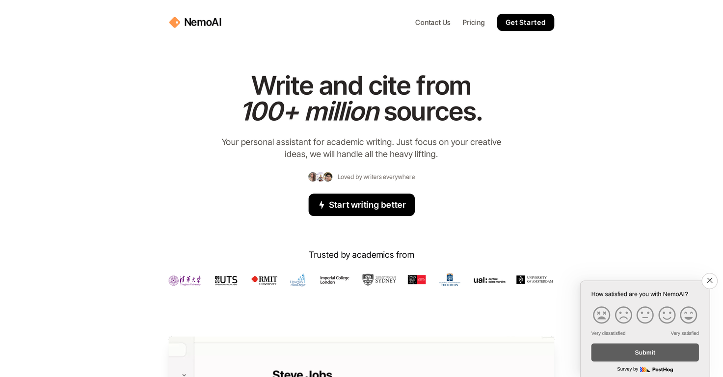 NemoAI screenshot