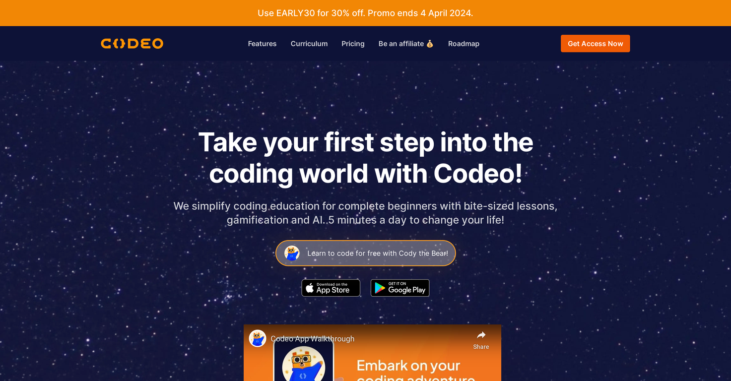 Codeo screenshot