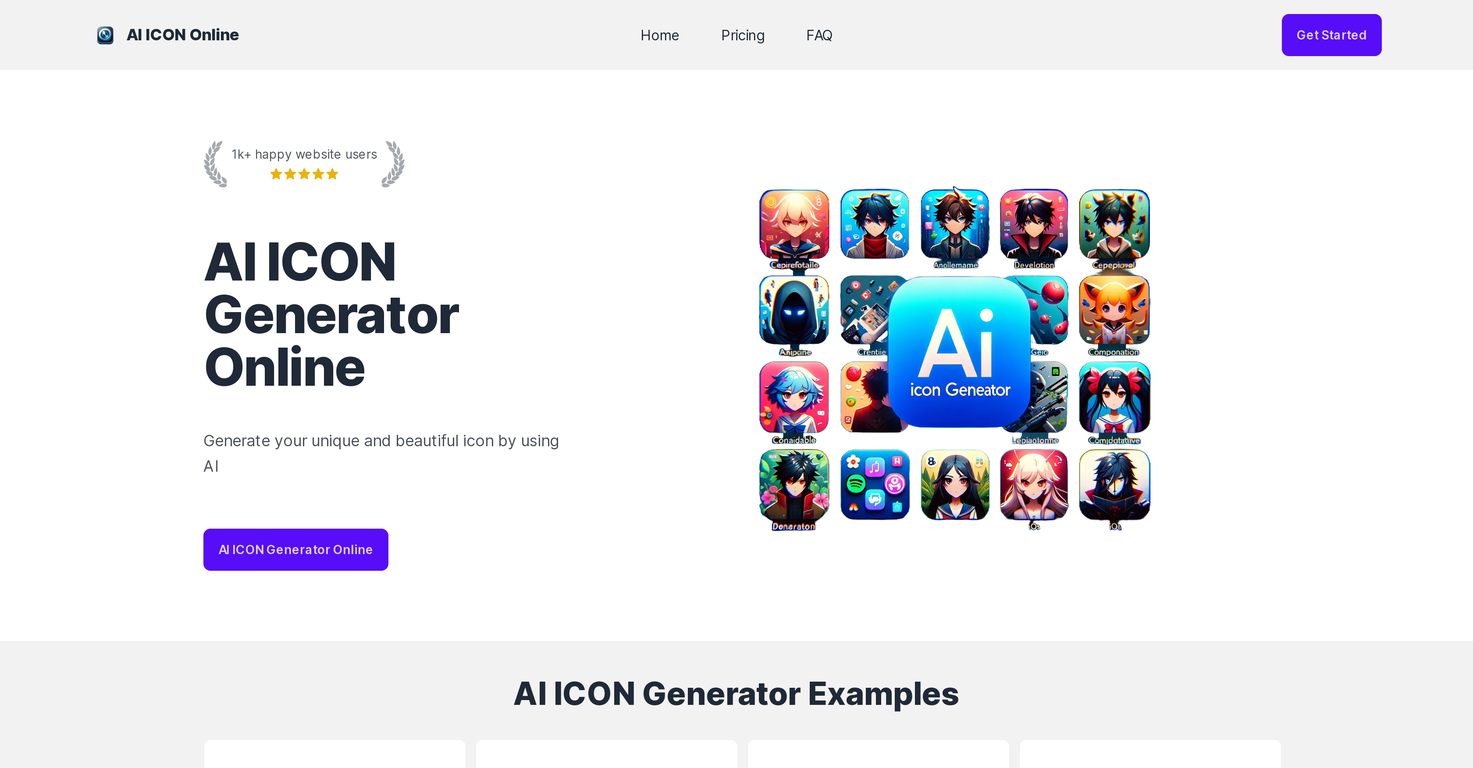AI ICON Online screenshot