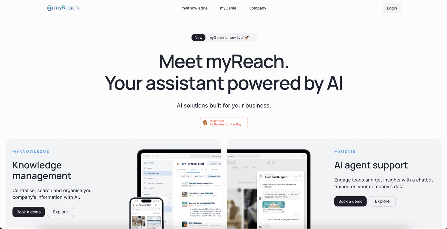myReach screenshot
