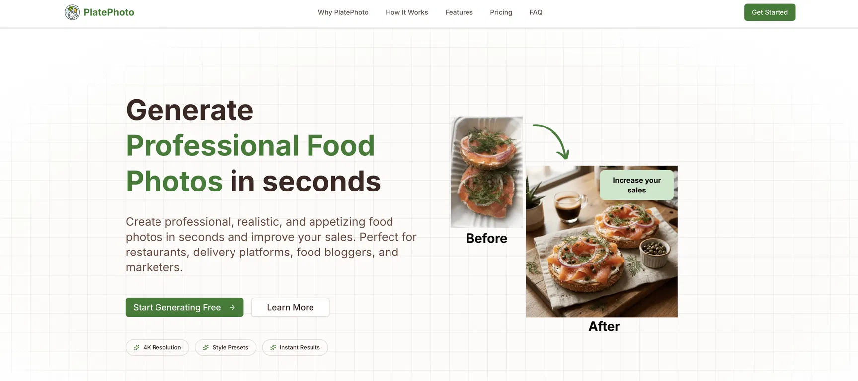 PlatePhoto screenshot