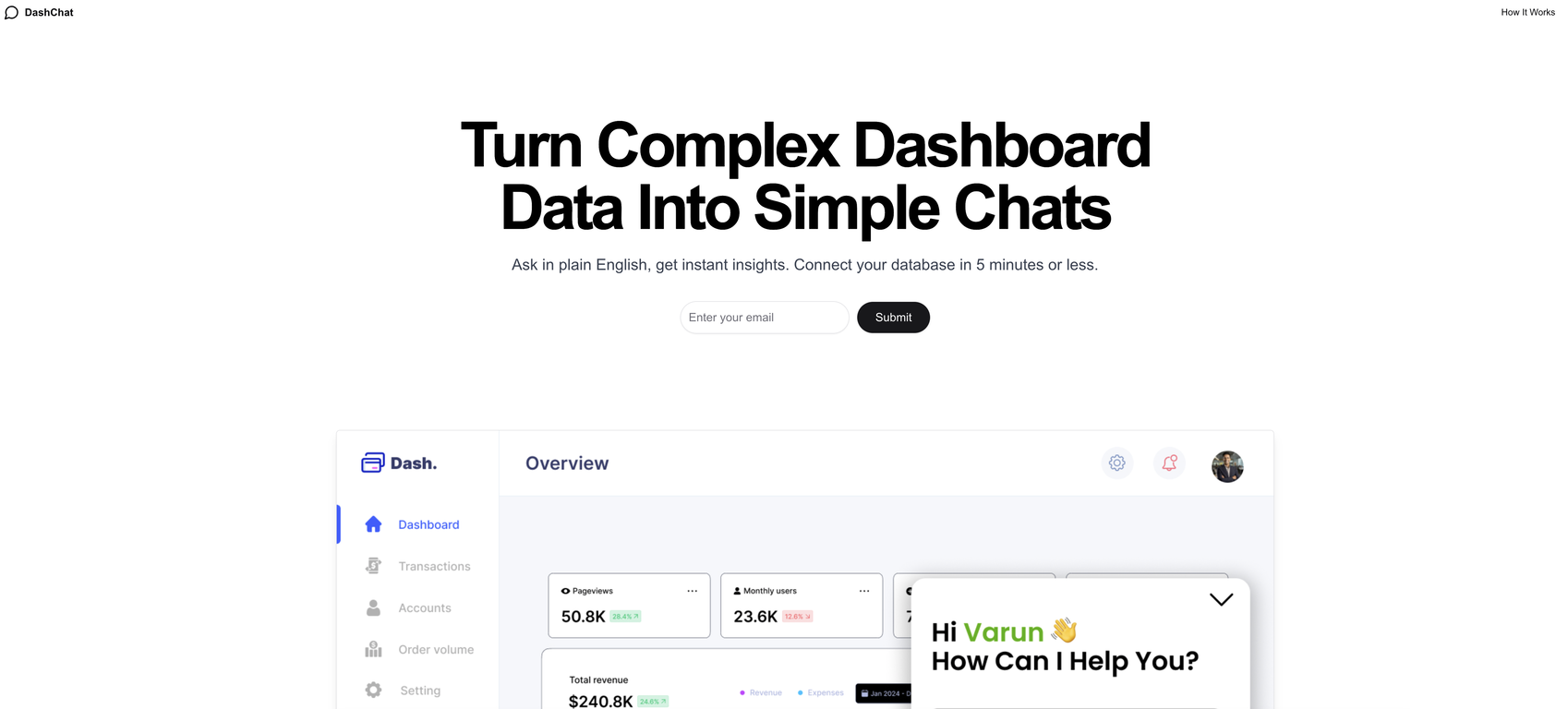DashChat screenshot