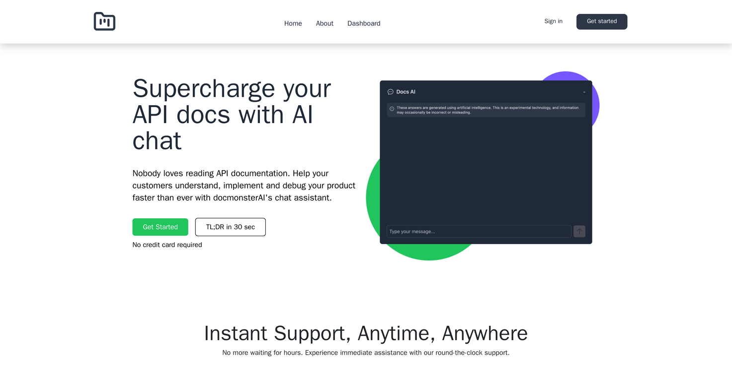Docmonster screenshot