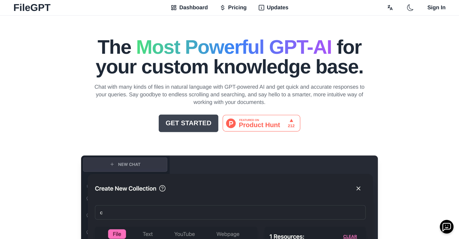 FileGPT screenshot